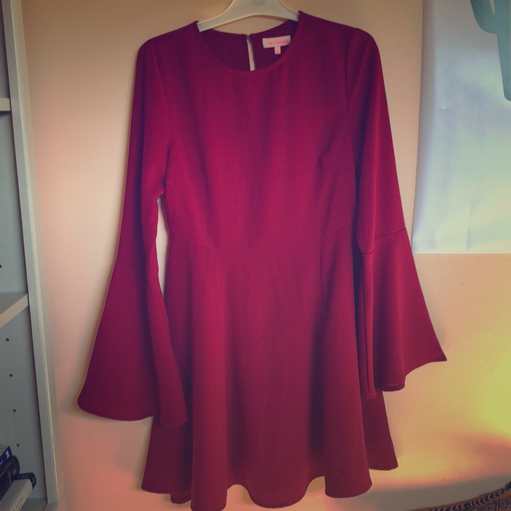 Nasty Gal Bell Sleeve Dress